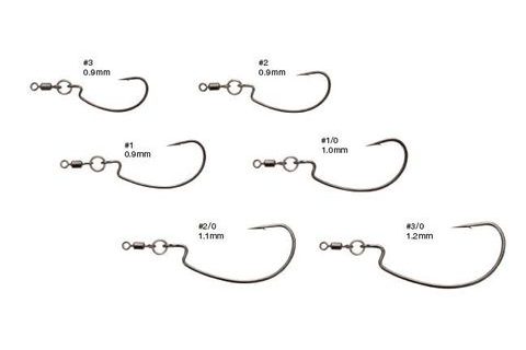 Nogales Háčky Hooking Master Ring Offset 4ks