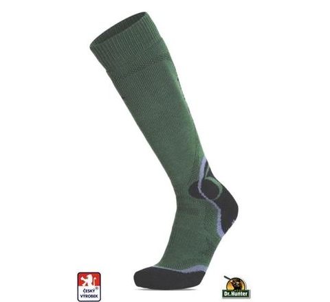 Dr. Hunter Podkolenky Winter Lange MERINO THERMO