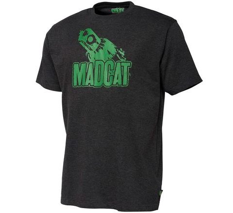 Madcat Triko Clonk Teaser T Shirt Dark Grey Melange