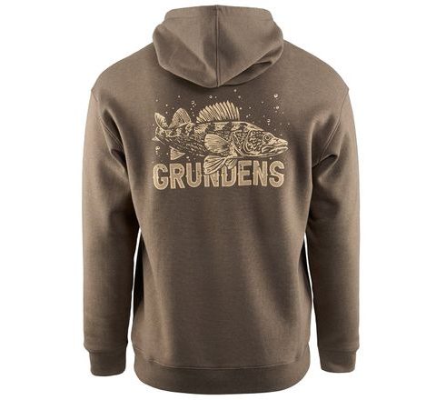 Grundéns Mikina King of the Lakes Hoodie Otter Heather