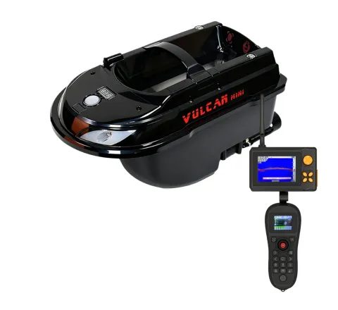 Boatman Zavážecí lodička Vulcan Mini PRO s GPS a Echolot Černá