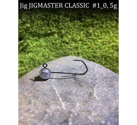 Jigovky Jigové hlavičky Jigmaster Classic vel.1/0 5ks