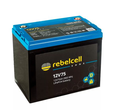 Rebelcell Baterie 12V75 EDGE LiFePO4 battery