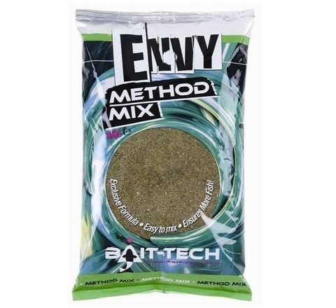 Bait-Tech Method mix ENVY GREEN HEMP / HALIBUT MIX 2kg
