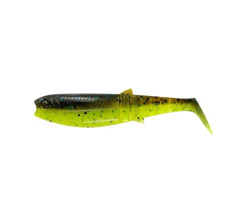 Savage Gear Gumová Nástraha Cannibal Shad Chartreuse Pumpkin