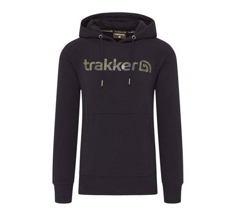 Trakker Mikina CR Logo Hoody Black Camo