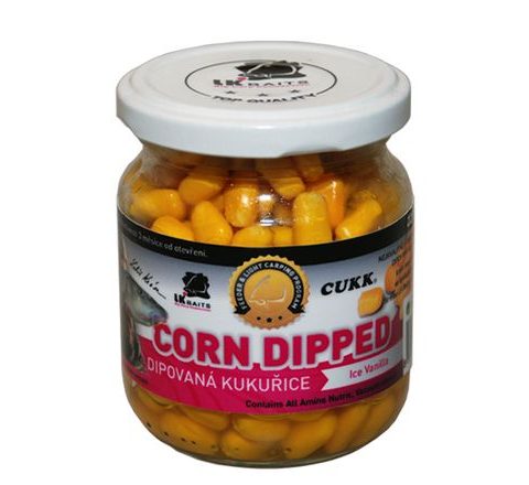 LK Baits Dipovaná kukuřice 220ml