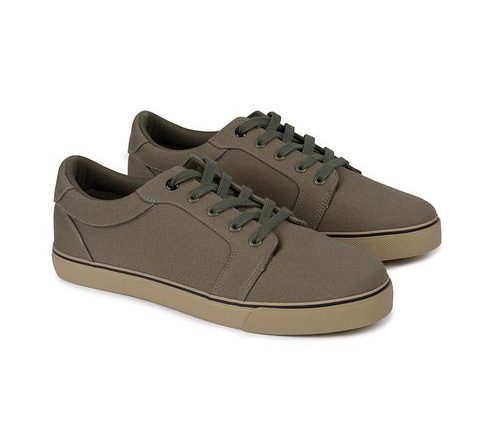 Fox Boty Khaki Canvas Shoe