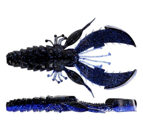 Westin Gumová nástraha CreCraw Creaturebait Black/Blue