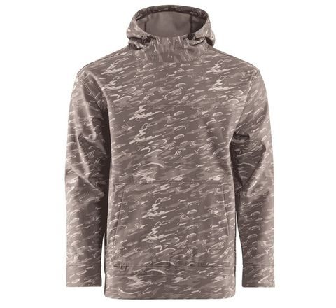 Grundéns Mikina Kryall Hoodie Stone Liquid Camo