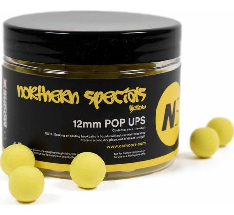 CC Moore Plovoucí boilie NS1 Pop Ups Yellow