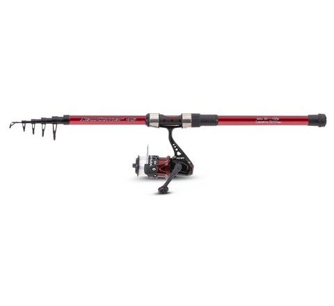 Saenger Prut Newcomer II Tele 2,4m 15-45g + Naviják 30 FD + Vlasec 0,28mm