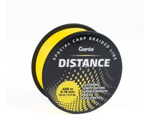 Garda Pletená šnúra Distance 0,18mm 600m