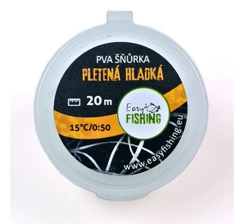 EasyFISHING PVA šňůrka silnější hladká 20m