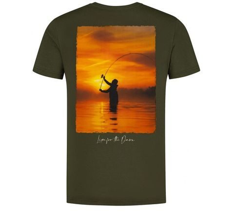 Korda Tričko Sunrise Tee Dark Olive