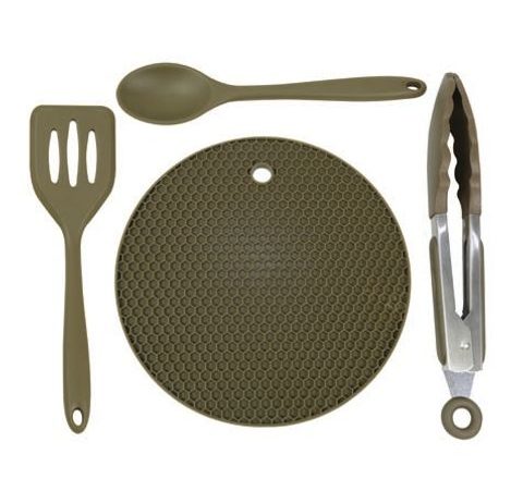 Trakker Silikonové kuchyňské nádobí Armolife Silicone Utensil Set