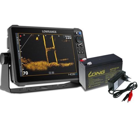 Lowrance Echolot HDS PRO 10 se sondou Active Imaging HD + baterie + nabíječka ZDARMA