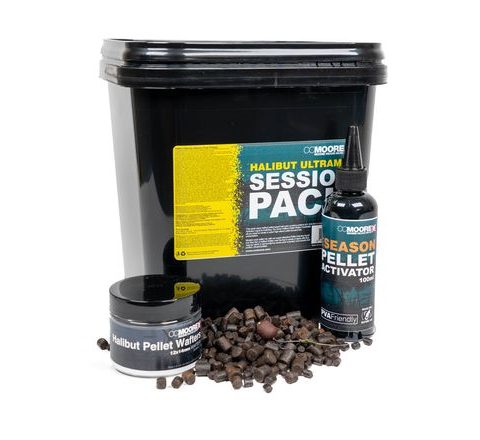CC Moore Pelety Halibut Ultramix Session Pack