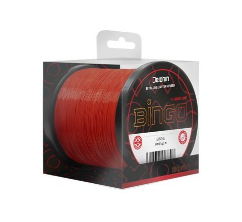 Delphin Vlasec Bingo Matt Tm. červená