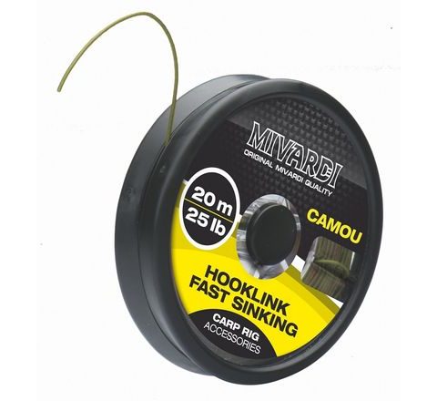 Mivardi Šňůrka Fast Sinking Olive 25lb 20m