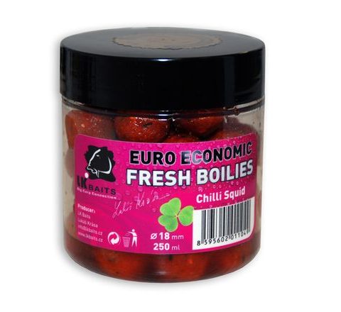 LK Baits Fresh Boilies Euro Economic 18mm 250ml