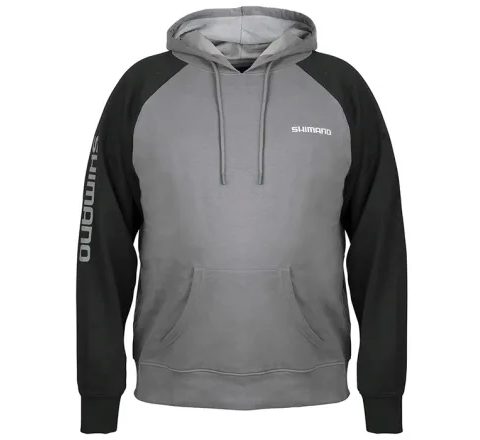 Shimano Mikina Wear Pull Over Hoodie Grey