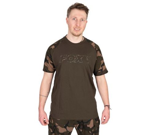Fox Triko Khaki / Camo Outline T-Shirt
