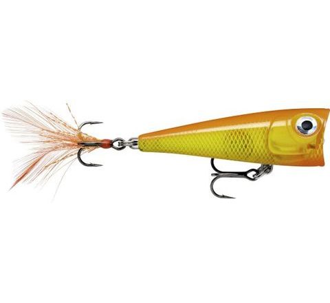 Rapala Wobler X-Light Pop Gold Fluorescent Red
