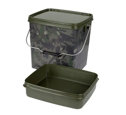 Trakker Kbelík Camo Square Container 13l