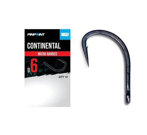 Nash Háčky Continental Micro Barbed 10ks