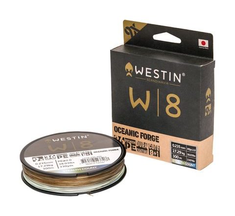 Westin Splétaná Šňůra W8 9-Braid Oceanic Forge 300m