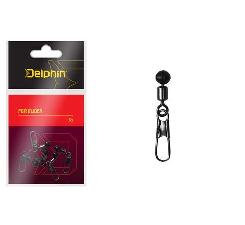 Delphin Obratlík s karabínkou FDR Glider 5ks