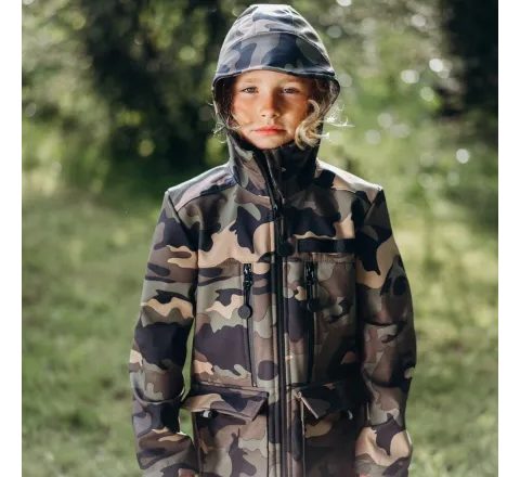 Šijeme srdcem Bunda Softshell V kapse celý revír