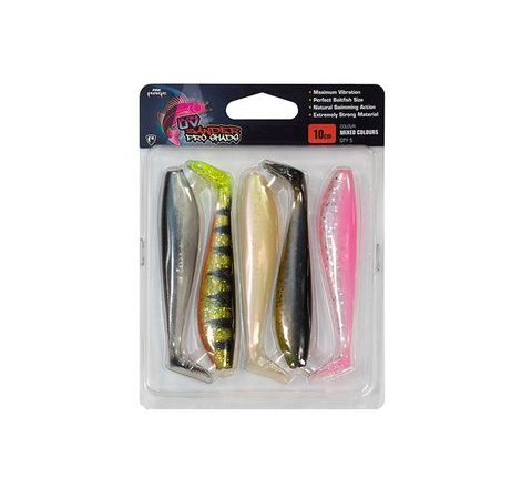 Fox Rage Gumová Nástraha Zander Pro Mixed UV Colour 5ks