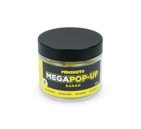 Mikbaits Plávajúce boilies Mega fluo pop-up 300ml