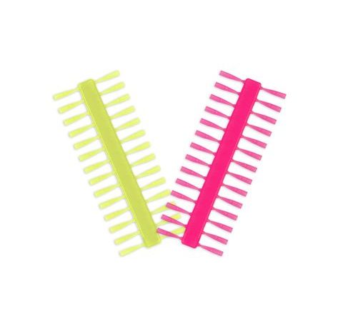 Delphin Nekonečná zarážka Q-Stop žlutá + růžová