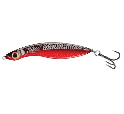 Salmo Wobler Wave Sinking Black Red Fish