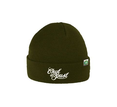 Chyť a pusť Zimní čepice Thunderstorm khaki