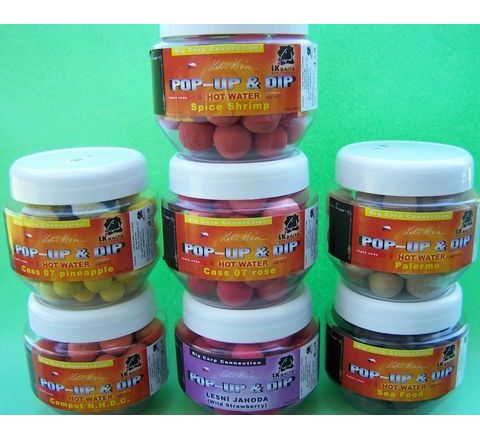 LK Baits Pop-up Spice Shrimp + Dip
