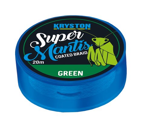 Kryston Potahovaná šňůrka Super Mantis Green 35lb 20m
