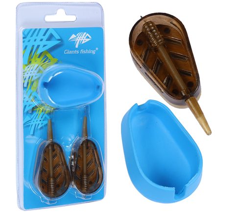 Giants fishing Sada krmítok s formičkou 2+1 Method Feeder Twist