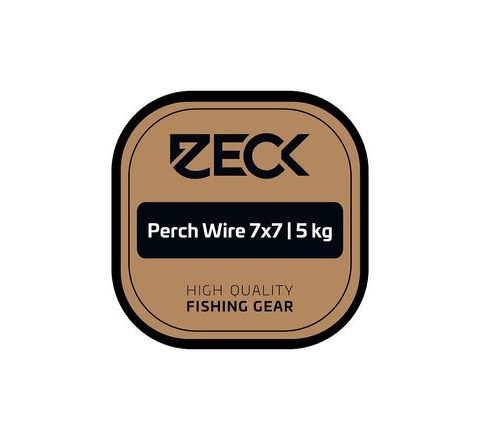 Zeck Vazatelné ocelové lanko Perch Wire 7x7 5kg