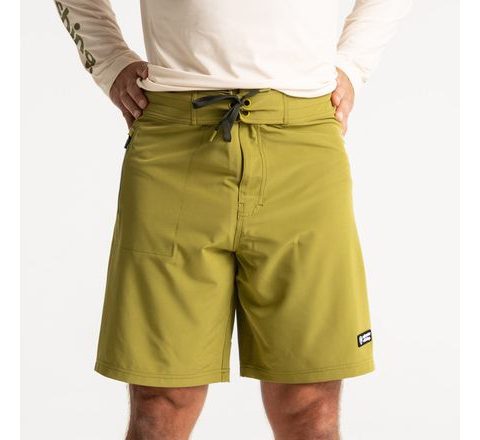 Adventer & fishing Rybářské kraťasy Olive