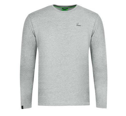 Korda Tričko Minimal Tee LS Heather Grey