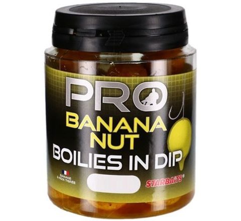 Starbaits Boilies v dipu Pro Banana Nut 150g