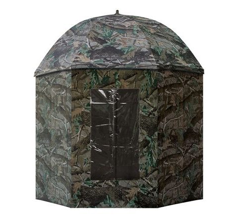 Suretti Dáždnik s bočnicou Full Cover Camo 2,5m