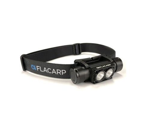 Flacarp Vodotěsná nabíjecí čelovka HL3UV bílá + UV LED