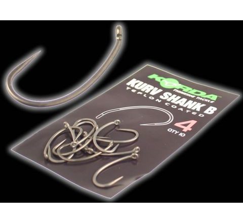 Korda Háčky Kurv Shank B (bez protihrotu) 10ks