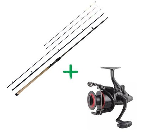 Chyť a pusť Prut Shipperke Feeder 3,6m 100g + Okuma Ceymar Baitfeeder CMBF 340 AKCE!