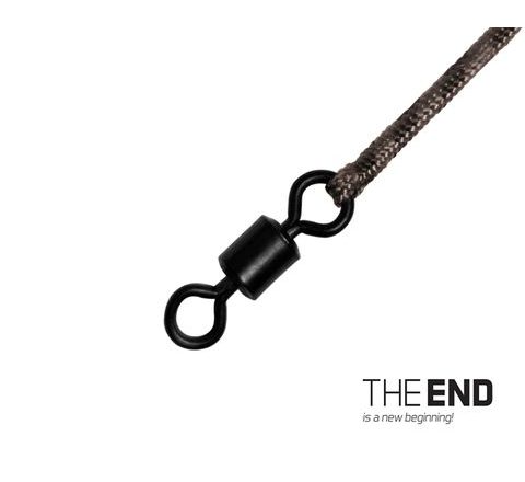 Delphin Návazec The End Leadcore + swivel 3ks 1m